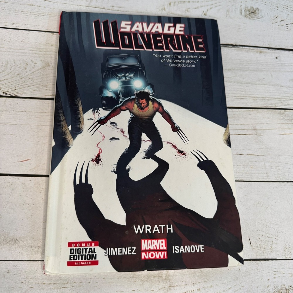 Marvel Savage Wolverine Wrath HC 1st Print 2014 Graphic Novel #12–17‎